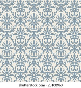 Seamless background from a floral ornament, Fashionable modern wallpaper or textile