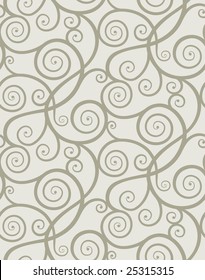 Seamless background from a floral ornament, Fashionable modern wallpaper or textile