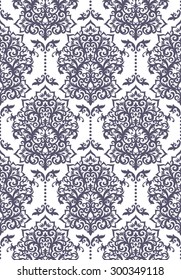 Seamless background from a floral ornament, Fashionable modern wallpaper or textile