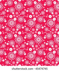 Seamless background from a floral ornament, Fashionable modern wallpaper or textile