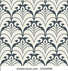 Seamless background from a floral ornament, Fashionable modern wallpaper or textile