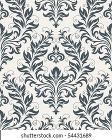 Seamless background from a floral ornament, Fashionable modern wallpaper or textile