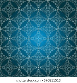 Seamless background with floral ornament. Wallpaper pattern