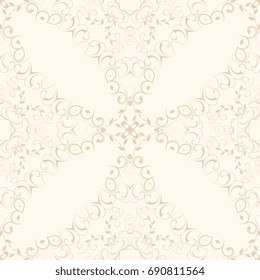 Seamless background with floral ornament. Wallpaper pattern