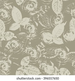 Seamless background floral pattern.