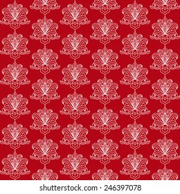 Seamless background with Floral pattern - oriental design.