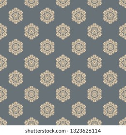 Seamless background with floral pattern. Floral ornament on background. Wallpaper pattern