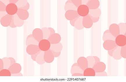 
Fondo inmaculado, motivos florales, tonos rosa pastel, bonito y luminoso, estampado de tela envuelto en regalo