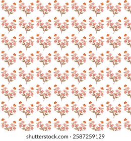 seamless background with flower pattern