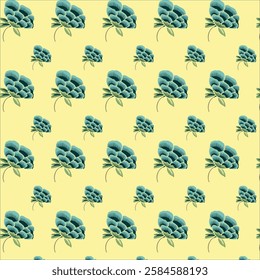 seamless background flower pattern design