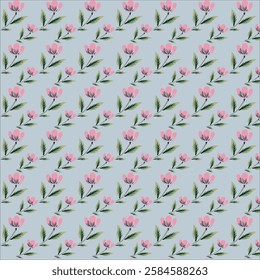 seamless background flower pattern design