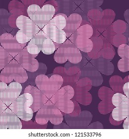 seamless background with flowers