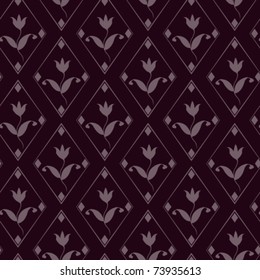 seamless background from flowers