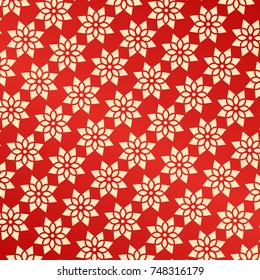  seamless background with flowers
