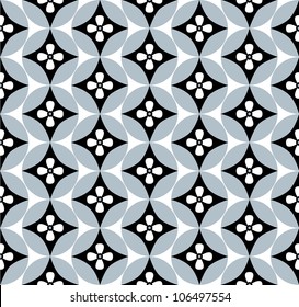 Seamless background of flowers and geometric shapes - Powered by Shutterstock - Get 15% off with code: PIKWIZARD15