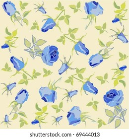 Seamless background from a flowers ornament, fashionable modern wallpaper or textile.    Retro floral background. Rose.