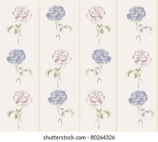 Seamless background from a flowers ornament, fashionable modern wallpaper or     textile.