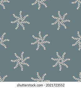Seamless background foliage gender neutral pattern. Whimsical minimal earthy 2 tone color. kids nursery wallpaper or boho cartoon fashion all over print.