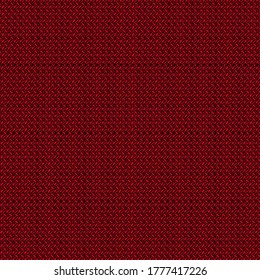 Seamless background in the form of stitches of the yarn cross