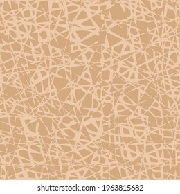 seamless background in the form of a surface covered with cracks and roughness in beige tones for prints on fabric, wallpaper, building tiles, as well as for wall decoration of other interior elements
