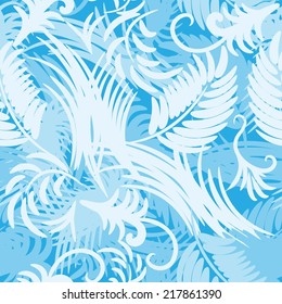seamless background frosty pattern