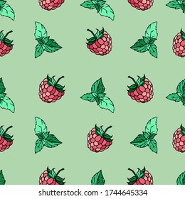 fondo transparente con frutos , patrón de verano