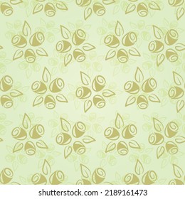 Seamless background with garden roses. 
