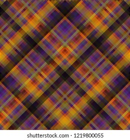 Seamless background. Geometric abstract diagonal plaid pattern in low poly pixel art style. Pastel colors. Vector image.