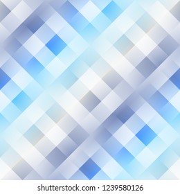 Seamless background. Geometric abstract diagonal plaid pattern. Vector image.