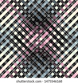   Nahtloser Hintergrund. Geometrisches abstraktes Diagonalmuster.Vektorillustration-Bild.