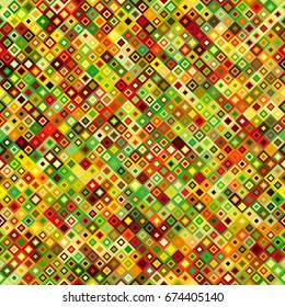 Seamless background. Geometric abstract diagonal pattern in low poly pixel art style.