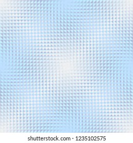 Seamless background. Geometric abstract pattern in low poly style. Effect of a glass. Small cubes. Vector image.