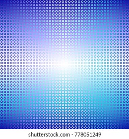 Seamless background. Geometric abstract pattern in low poly pixel art style. Polka dot pattern on low poly background.