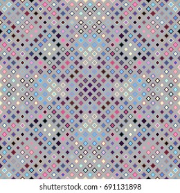 Seamless background. Geometric abstract symmetric pattern in low poly pixel art style.