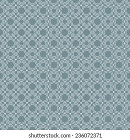 Seamless background, geometric black and white pattern