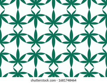 Textura geométrica de hoja de cannabis en segundo plano, ilustración vectorial eps10