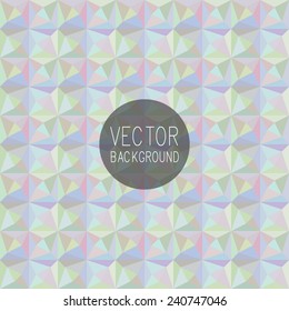 Seamless background with geometric design. Colorful Vector Illustration