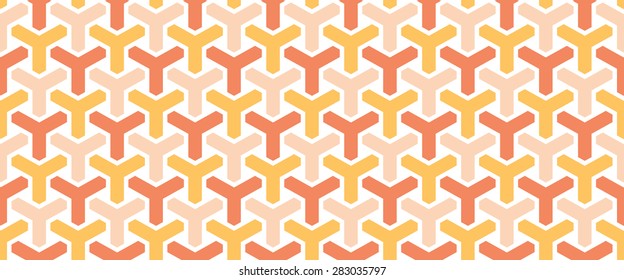 Seamless background with Geometric oriental arabic pattern