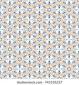 Seamless background with geometric pattern. Abstract background of geometric shapes. Geometric mosaic for tiles. Wallpaper pattern