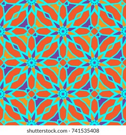 Seamless background with geometric pattern. Abstract background of geometric shapes. Geometric mosaic for tiles. Wallpaper pattern