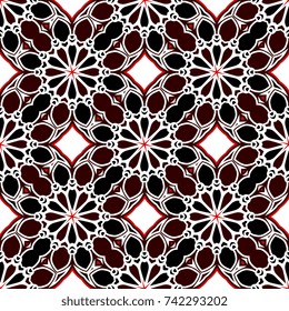Seamless background with geometric pattern. Abstract background of geometric shapes. Geometric mosaic for tiles. Wallpaper pattern