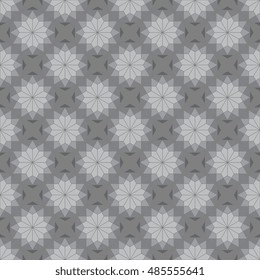 Seamless background of geometric pattern. Vector illustration