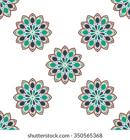 Seamless background with geometric pattern. Wallpaper pattern