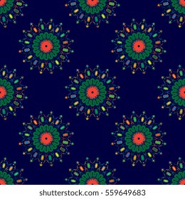 Seamless background with geometric pattern. Wallpaper pattern