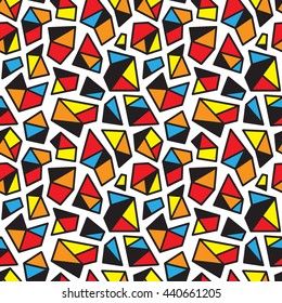  seamless background with geometric shapes