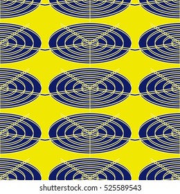 seamless background with geometric shapes