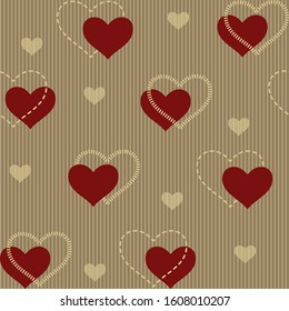 Seamless background of geometric shapes. Background vector illustration, wrapping, web, cards, background for design. 