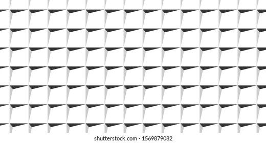 Seamless background of geometric volumetric squares for packaging design, paper printing, simple backgrounds and texture, posters and banners and Wallpaper.