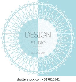 Seamless background, geometrical pattern.