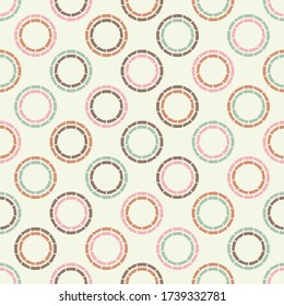 Seamless background. Geometry. Design with manual hatching. Ethnic boho ornament. Tribal motif. Vector illustration for web design or print.